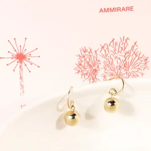 Best Amo Perla Palla. Single earring Earrings