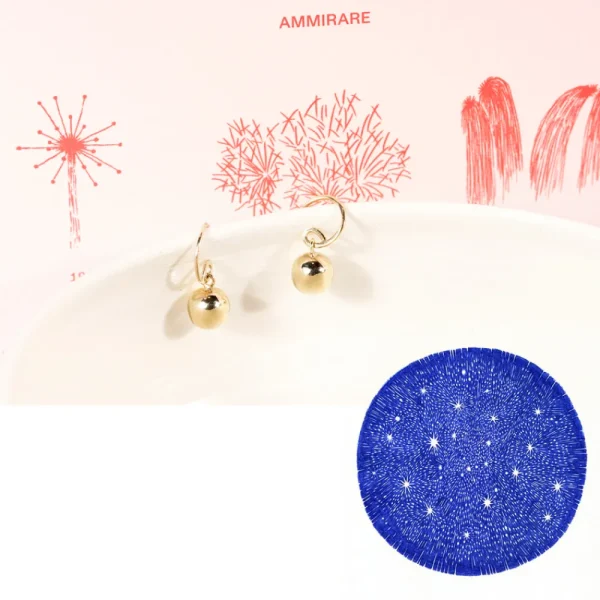 Best Amo Perla Palla. Single earring Earrings