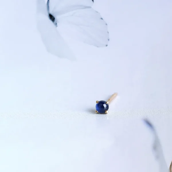 Discount Blue sigh. Single earring Earrings