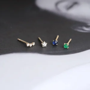 Discount Blue sigh. Single earring Earrings