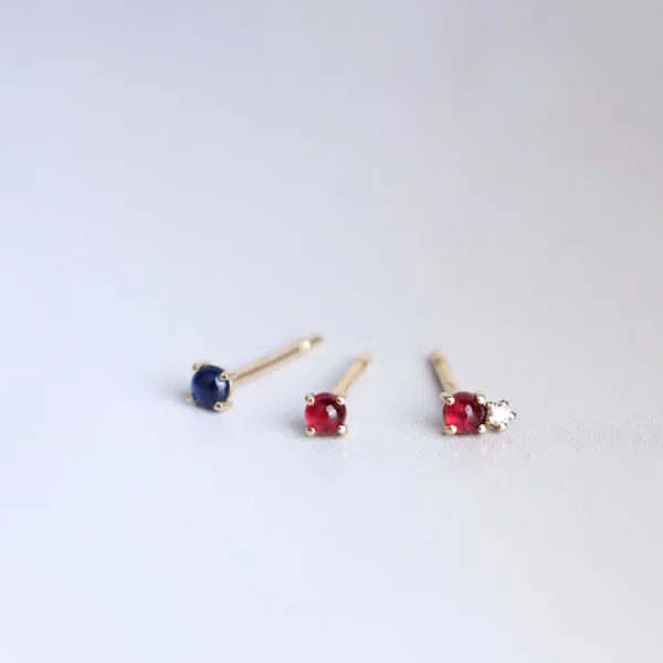 Discount Blue sigh. Single earring Earrings