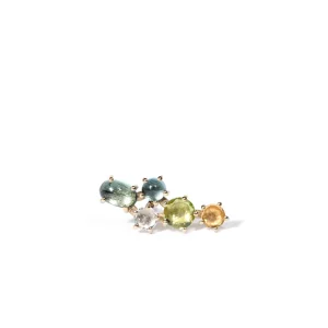Fashion Caricia azul. Single earring Earrings