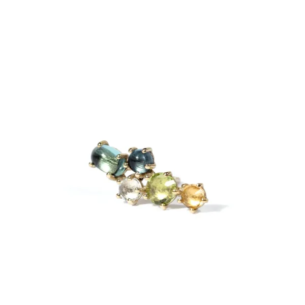 Fashion Caricia azul. Single earring Earrings