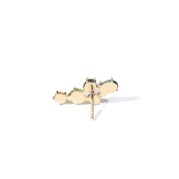 Fashion Caricia azul. Single earring Earrings