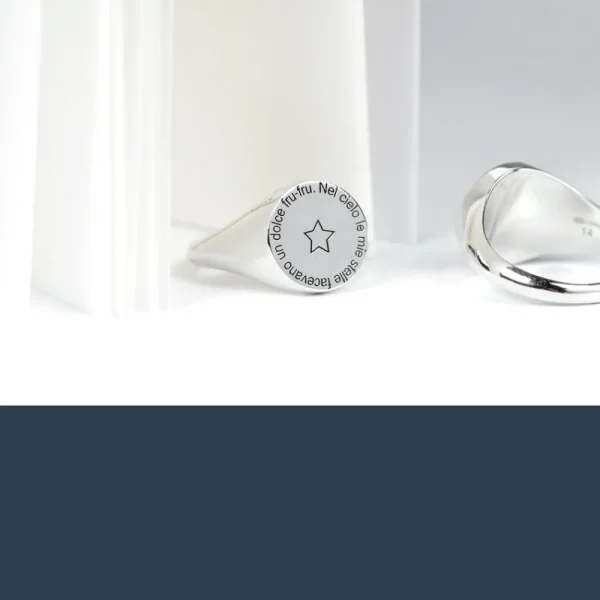 Hot Fiore Ciliegio Primo. Chevalier Rings | Customized Products