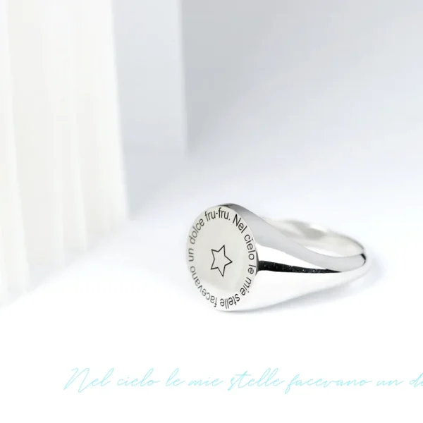 Hot Fiore Ciliegio Primo. Chevalier Rings | Customized Products