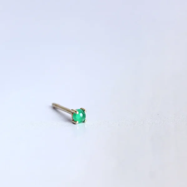 Fashion Green sigh. Single earring Earrings