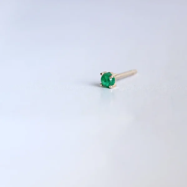 Fashion Green sigh. Single earring Earrings