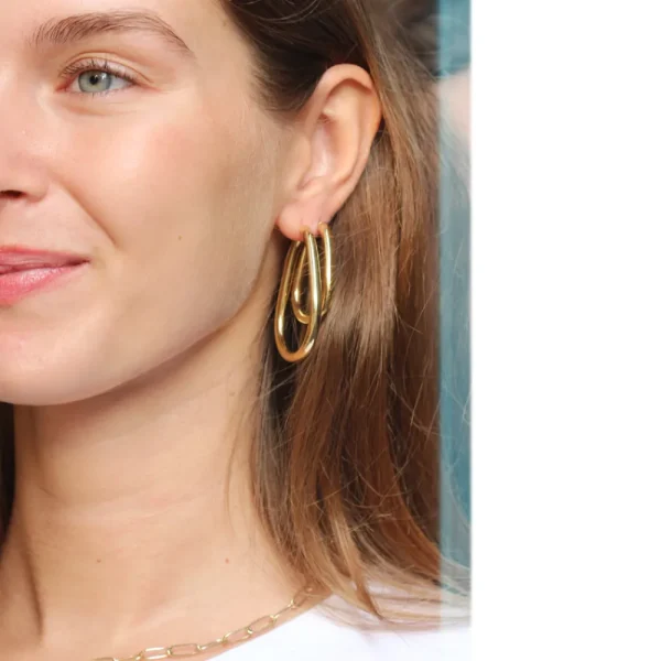 Online Hop Balloons (large). Single earring Earrings