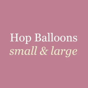 Fashion Hop Balloons (small). Single earring Earrings