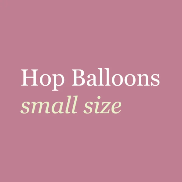 Fashion Hop Balloons (small). Single earring Earrings