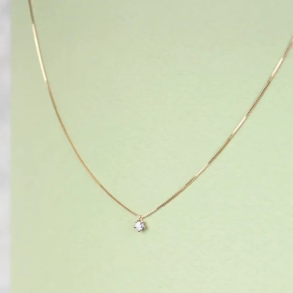 Sale I silenzi dove inizia il rosso. Necklace (0,014 | 0,03 | 0,07 ct) Necklaces