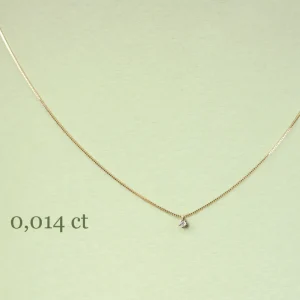 Sale I silenzi dove inizia il rosso. Necklace (0,014 | 0,03 | 0,07 ct) Necklaces