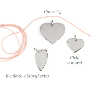 Online Il culetto e Margherita. Silver pendant Customized Products | Pendants