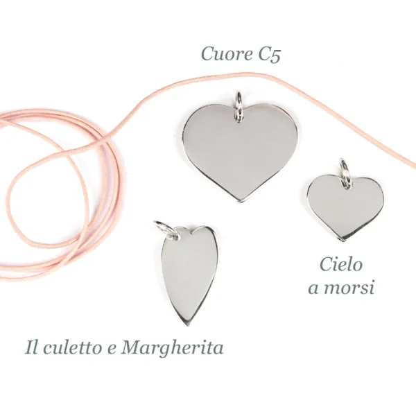 Online Il culetto e Margherita. Silver pendant Customized Products | Pendants