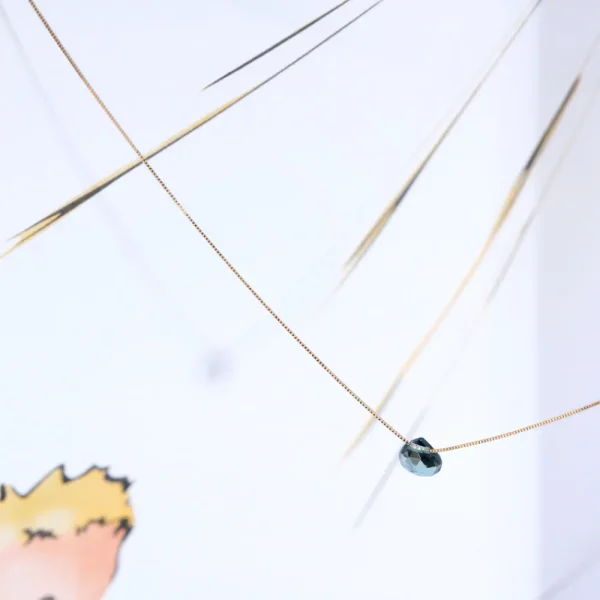 New Il pesce prima di te. Necklace (blue) Necklaces
