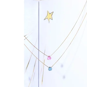New Il pesce prima di te. Necklace (blue) Necklaces