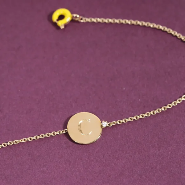 Outlet La falena sulla luna (diamond). Bracelet Bracelets | Customized Products