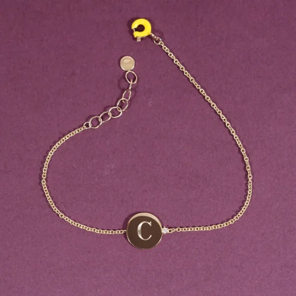 Outlet La falena sulla luna (diamond). Bracelet Bracelets | Customized Products