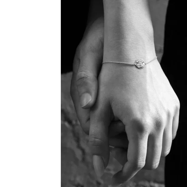 Outlet La falena sulla luna (diamond). Bracelet Bracelets | Customized Products
