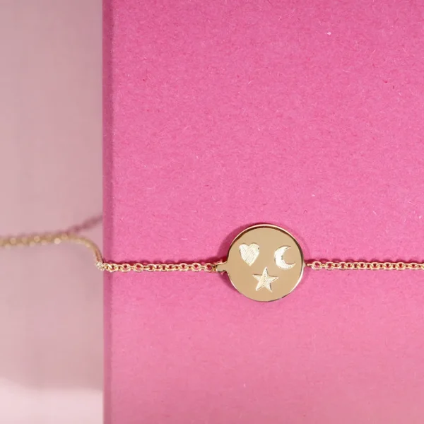 Outlet La falena sulla luna (diamond). Bracelet Bracelets | Customized Products