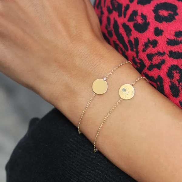 Outlet La falena sulla luna (diamond). Bracelet Bracelets | Customized Products