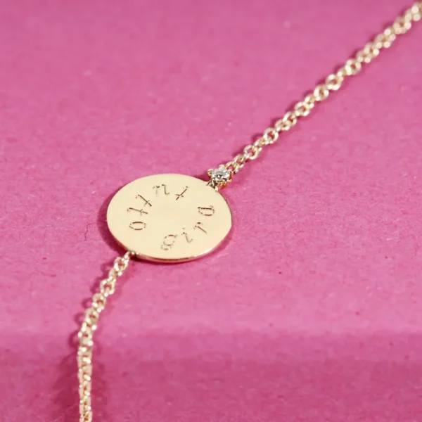 Outlet La falena sulla luna (diamond). Bracelet Bracelets | Customized Products