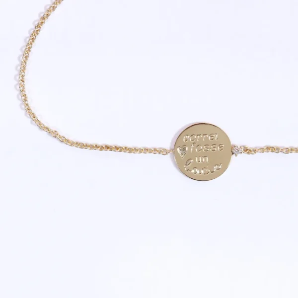 Outlet La falena sulla luna (diamond). Bracelet Bracelets | Customized Products