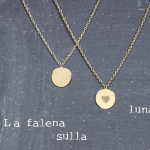 Online La falena sulla luna. Necklace Necklaces | Customized Products
