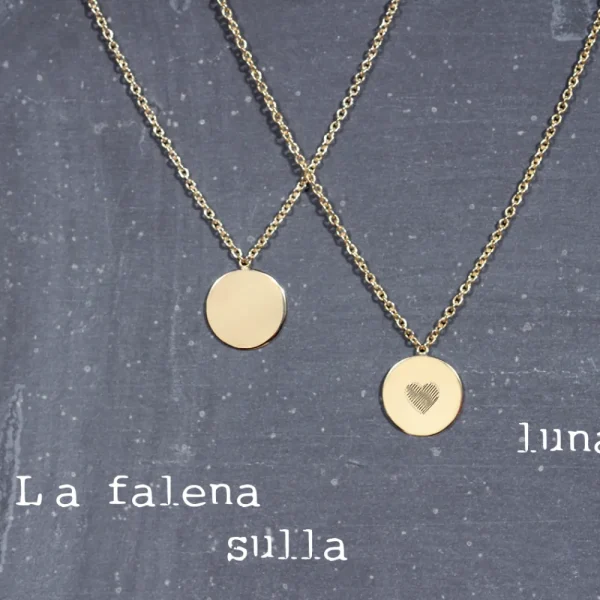 Online La falena sulla luna. Necklace Necklaces | Customized Products
