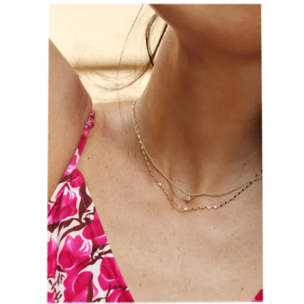 Clearance La raccolta dei sensi. Diamond. Bi-Necklace Necklaces