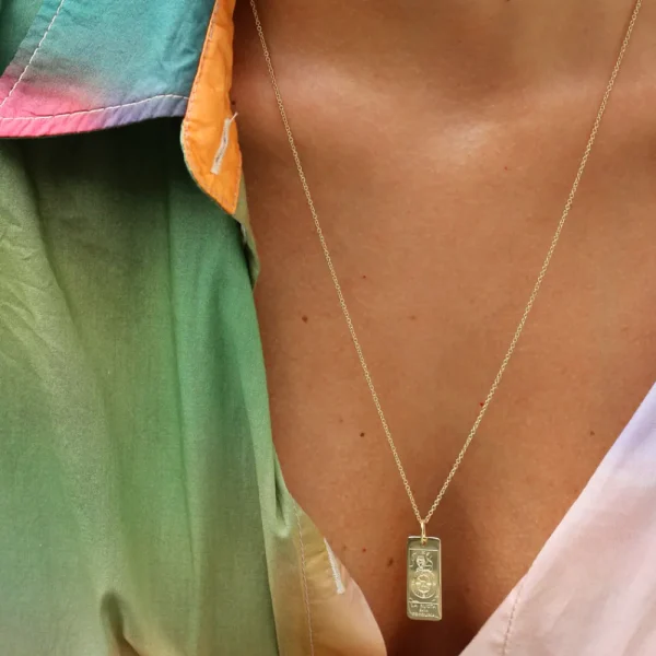 Fashion La Ruota della Fortuna. Gold Pendant Pendants | Customized Products