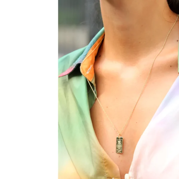 Fashion La Ruota della Fortuna. Gold Pendant Pendants | Customized Products