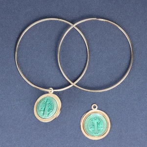 New Lavoro su me, ora. Hoop earring Earrings