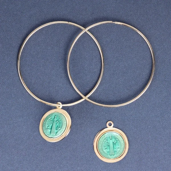 New Lavoro su me, ora. Hoop earring Earrings