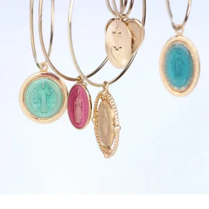 New Lavoro su me, ora. Hoop earring Earrings