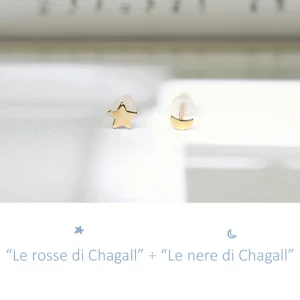 Clearance Le nere di Chagall. Single earrings Earrings