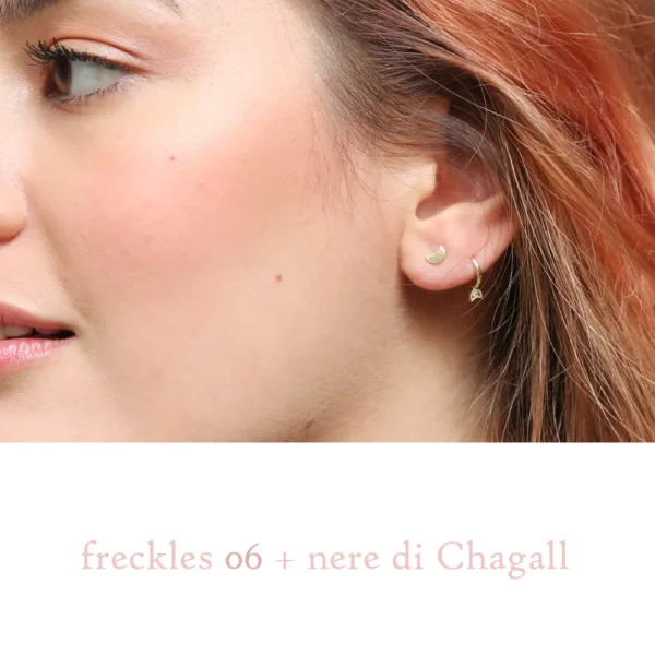 Clearance Le nere di Chagall. Single earrings Earrings