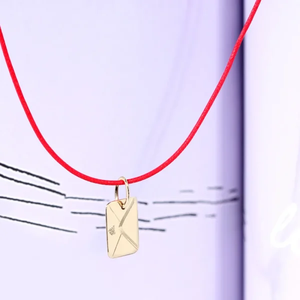 Fashion Letter to Juliet. Gold Pendant Pendants