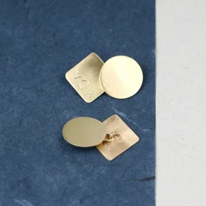 Best L’uomo di pane. Gold cuff-links Cuff-links | Customized Products