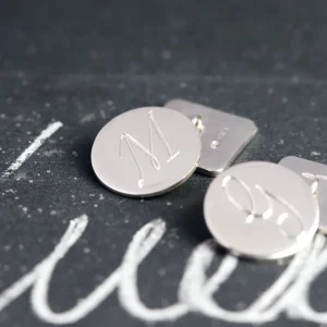 Fashion L’uomo di pane. Silver cuff-links Cuff-links | Customized Products