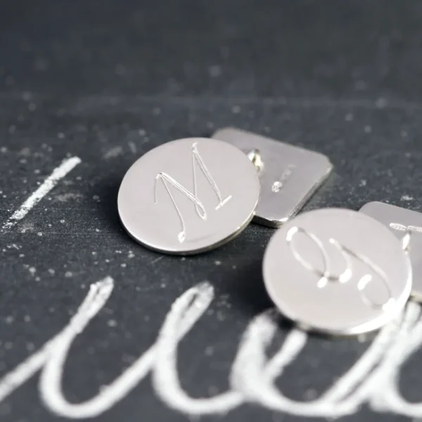 Fashion L’uomo di pane. Silver cuff-links Cuff-links | Customized Products