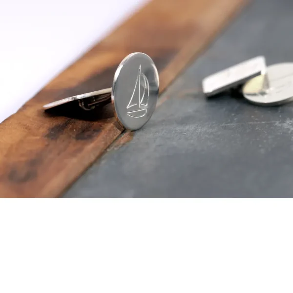Fashion L’uomo di pane. Silver cuff-links Cuff-links | Customized Products