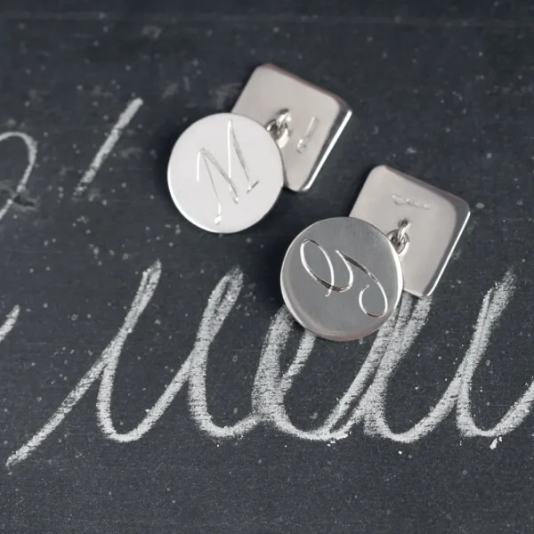 Fashion L’uomo di pane. Silver cuff-links Cuff-links | Customized Products