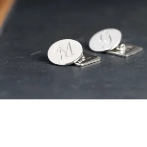 Fashion L’uomo di pane. Silver cuff-links Cuff-links | Customized Products
