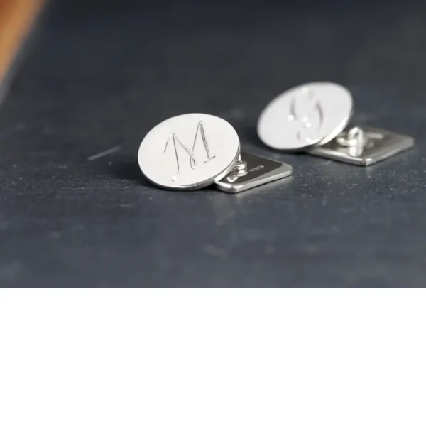 Fashion L’uomo di pane. Silver cuff-links Cuff-links | Customized Products