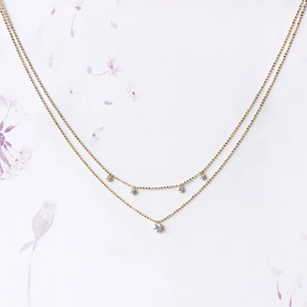 New Morbida Scilla . Bi-Necklace Necklaces