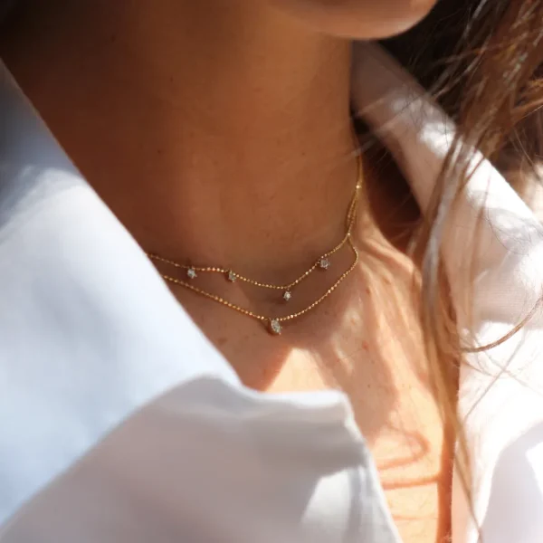 New Morbida Scilla . Bi-Necklace Necklaces