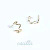 Fashion Oscilla Alto. Single earring Earrings