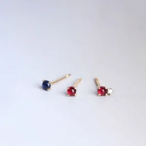 Online Red sigh. Single earring Earrings